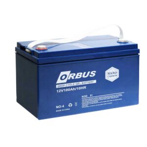 Orbus 12 Volt 100 Amper Jel Akü