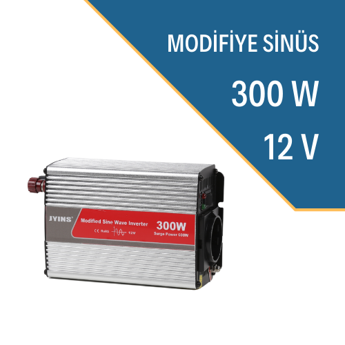 Jyıns 300w-12v Modifiye Sinüs İnverter
