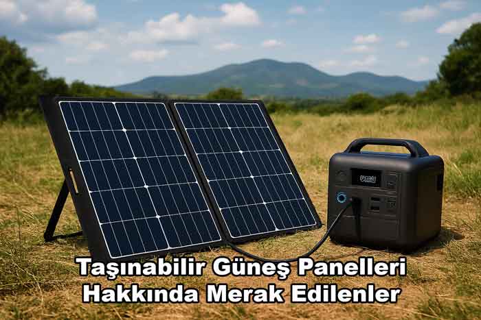 Taşınabilir Güneş Panelleri Hakkında Merak Edilenler